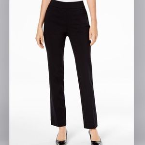 JM Collection Black Straight Leg Pants